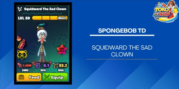 Gambar Product Squidward the Sad Clown