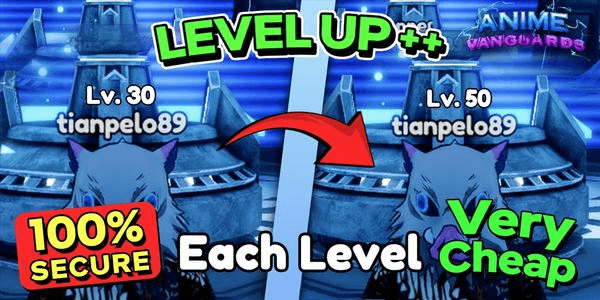 Gambar Product Joki Per Level (untuk level 30-50)