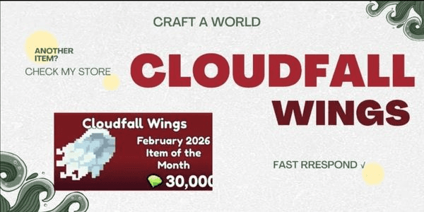 Gambar Product Cloudfall Wings | Craft a World