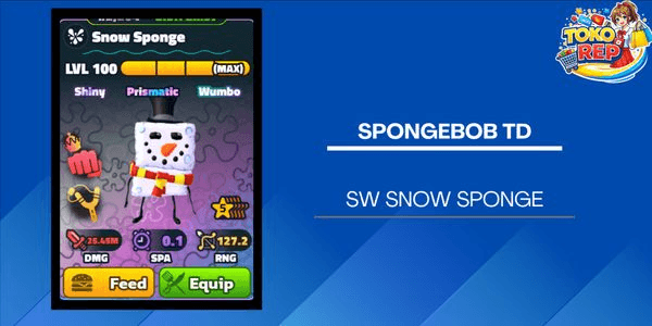 Gambar Product Snow Sponge (Shiny Wumbo)