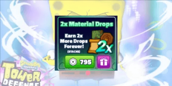 2x Material Drops