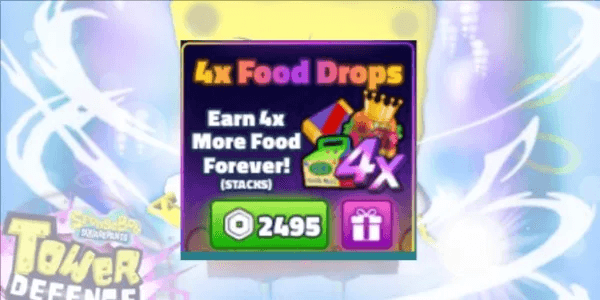 4x Food Drops