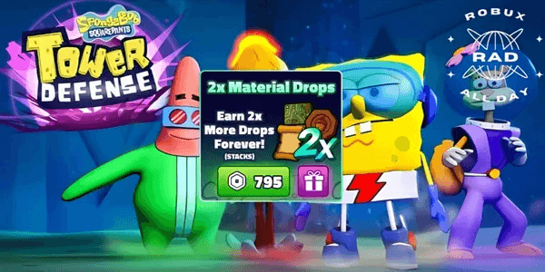2x Material Drops