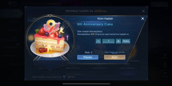 Gambar Product 9th Anniversary Cake