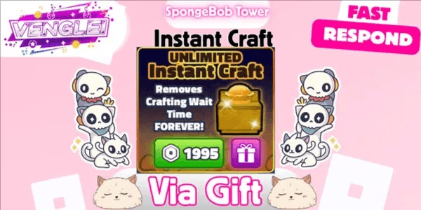 Unlimeted Instant Craft