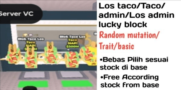 Gambar Product Los Taco Blocks