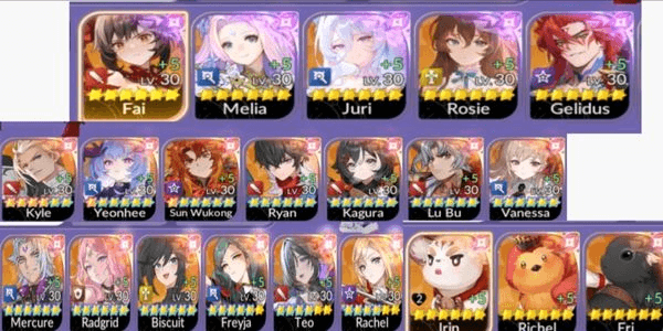 Gambar Product ACCOUNT LEVEL 94 - EX 7K COMPLETE - 2 LEGENDARY SKINS - ABUNDANT TC 6 HEROES