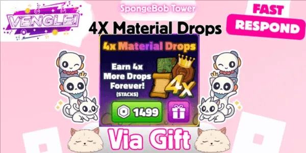 4x Material Drops