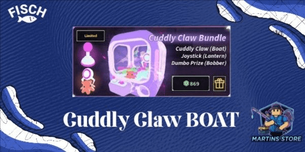 Gambar Product Cuddly Claw || FISCH RBL BOATS