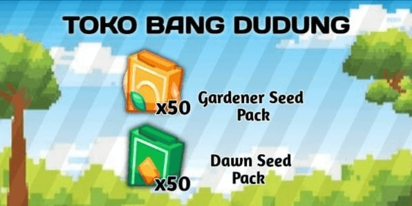 Gambar Product Account Starter With 50x Gardener Seed Pack + 50x Dawn Seed Pack + 1M Shillings (100% Trusted And Guaranted)