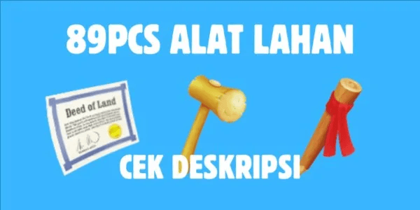 89 Pcs Land Tools