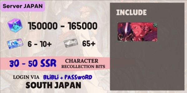 Gambar Product Ready-to-Use Reroll Account for Gacha [Japan] - 5