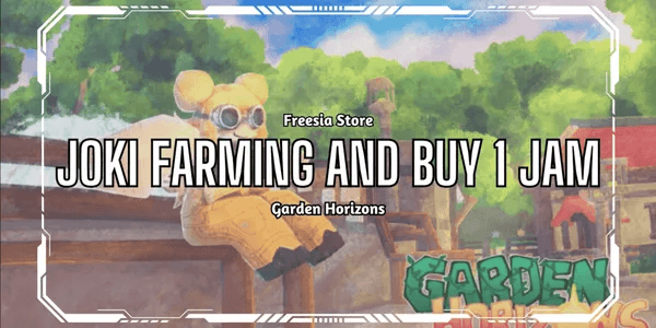 Farming Boosting Service and Buy 1 Hour - Garden Horizons