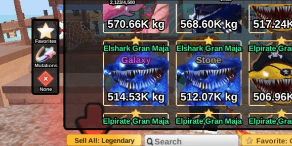 Gambar Product Galaxy Elshark Gran Maja