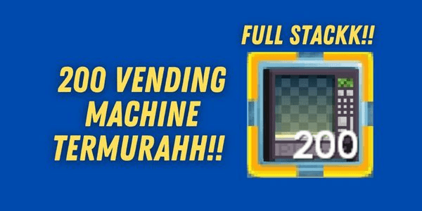 Gambar Product FULL STACK 200 VENDING MACHINE!!