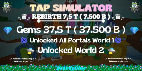 Gambar Product Account Tap Simulator | Instant Delivery #3