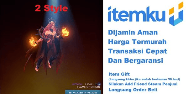 Gambar Product Flame of Origin (Lina Set Cosmic 2025 Heroes' Hoard Collector's Cache)