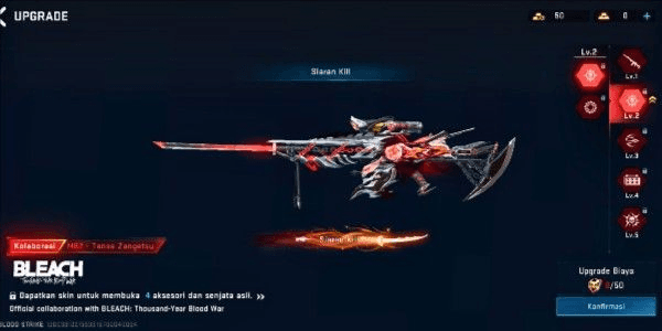 Gambar Product Akun Blood Strike Polosan Eternal M82