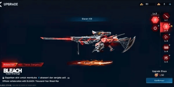Akun Blood Strike Plain Eternal M82