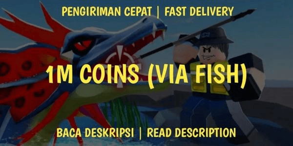 Gambar Product 1M Coins (Via Gift Fish)