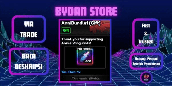 Gambar Product Anni Bundle 1 - Anime Vanguards