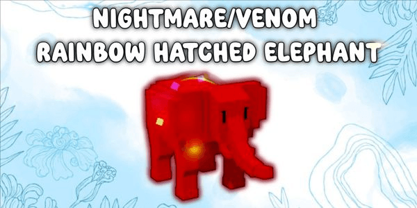 Gambar Product NIGHTMARE/VENOM RAINBOW HATCHED ELEPHANT | RBH ELEPHANT