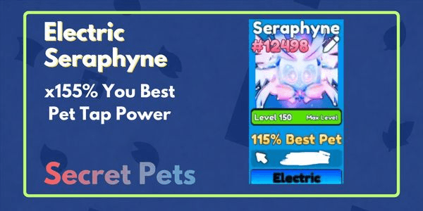 Gambar Product Electric Seraphyne x155% Best Pet - Tap Simulator