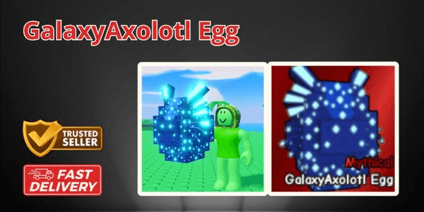 Gambar Product GalaxyAxolotl Egg | Catch And Tame!