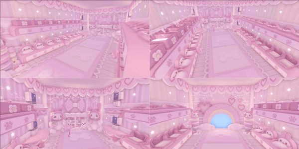 Gambar Product My Melody Pink Grinding Bunker House Adopt Me