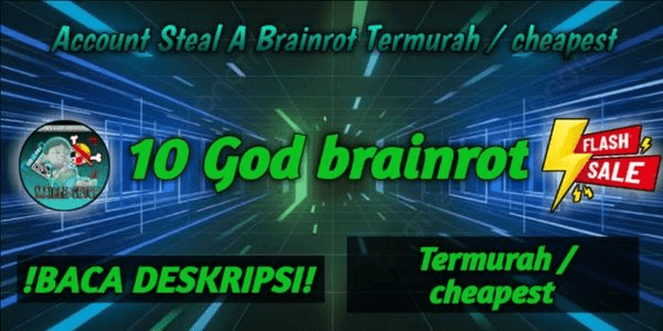 Gambar Product Akun Steal A Brainrot Cheapest