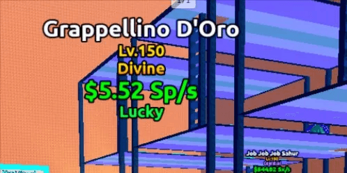 Grappellino D'oro | LUCKY | Divine | 5.52 sp/s