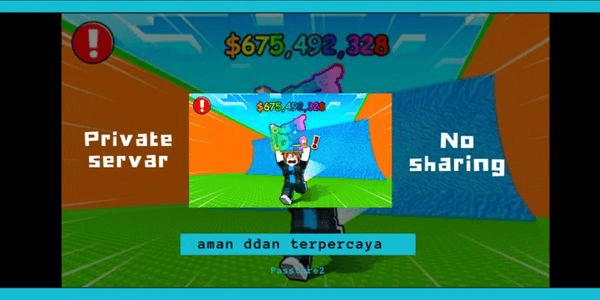 Gambar Product Private Server No Sharing 1 Day - Escape Tsunami For Brainrots