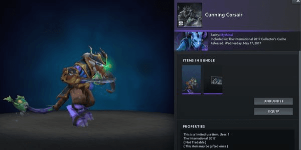 Gambar Product Cunning Corsair (Riki Set)