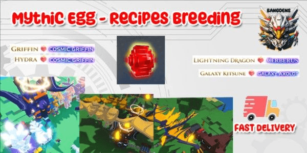 Gambar Product Mythical Egg - Catch And Tame!