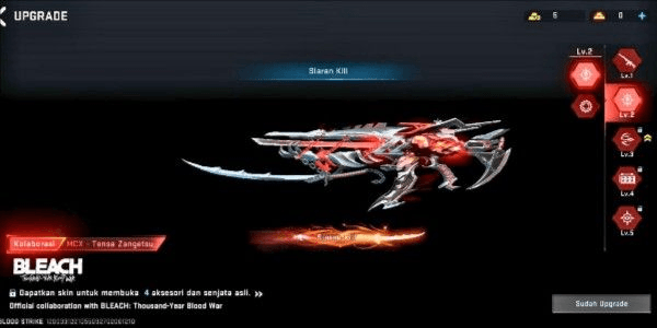 Gambar Product Akun Blood Strike Polosan Skin Eternal MCX