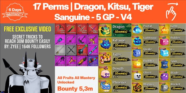 Gambar Product Akun Fruit Permanent - No 7