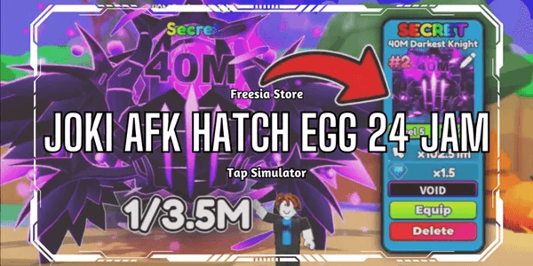 AFK Egg Hatching Service 24 Hours - Tap Simulator