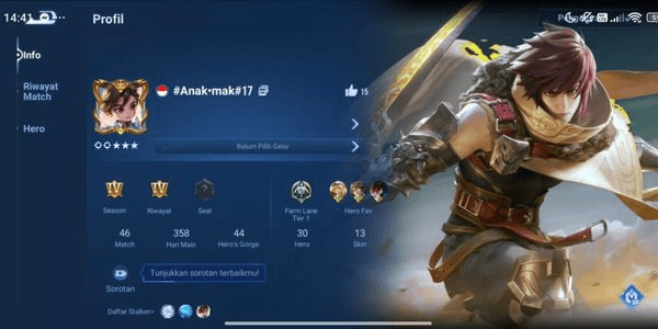 Gambar Product AKUN HONOR OF KINGS MURAH GG | MASTER IV | 30 HERO 13 SKIN | FULL AKSES CHEAP HONOR OF KINGS ACCOUNT | MASTER IV | 30 HEROES 13 SKINS | FULL ACCESS