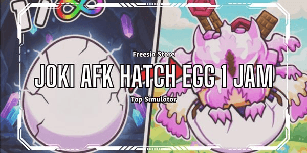 Gambar Product Jasa Joki AFK Hatch Egg 1 Jam - Tap Simulator