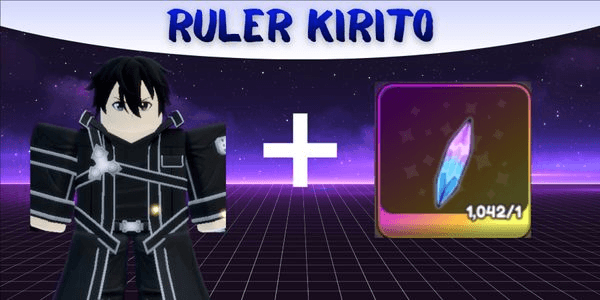 Gambar Product Akun Ruler Kirito + 1042 Trait Rerolls | Super Starter Account - Universal Tower Defense