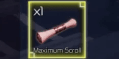 Maximum Scroll - Jujutsu Infinite