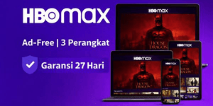 Akun Ad-Free 3 Perangkat 1 Bulan