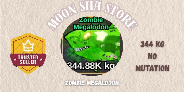 Gambar Product Zombie Megalodon