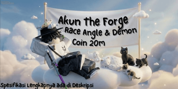 Gambar Product Akun Race Angle Demon Goblin | Dragon Head Pickaxe | Level 200 | Coin 20 million by XiieStore