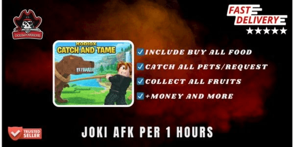 Gambar Product JOKI AFK PER 1 HOURS CATCH AND TAME!