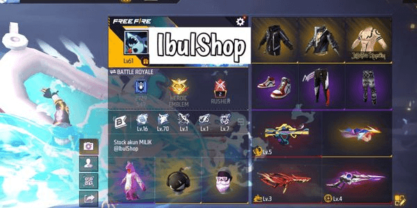 Gambar Product AKUNFFOLDS58 SPEKBUDLECOOLABANIMEJJK,NARUTO,DEMONSLYER, 3EVOGUNGAHAR,DANA PELAJAR