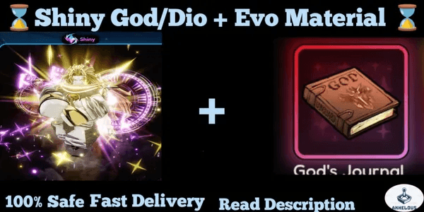 SHINY GOD/DIO + EVO MATERIAL