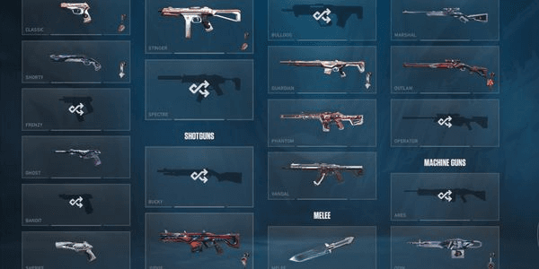 Gambar Product PRELUDE VANDAL,PRIME VANDAL + GLITCHPOP PHANTOM + ION SHERIFF + BOLT KNIFE+ BATTLEPASS SKINS FULL +KNIFE