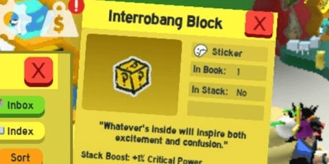 Gambar Product Interrobang Block