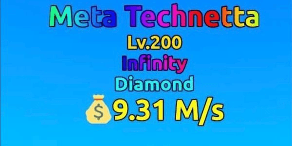 Infinity Meta Technetta | Escape Tsunami For Brainrots